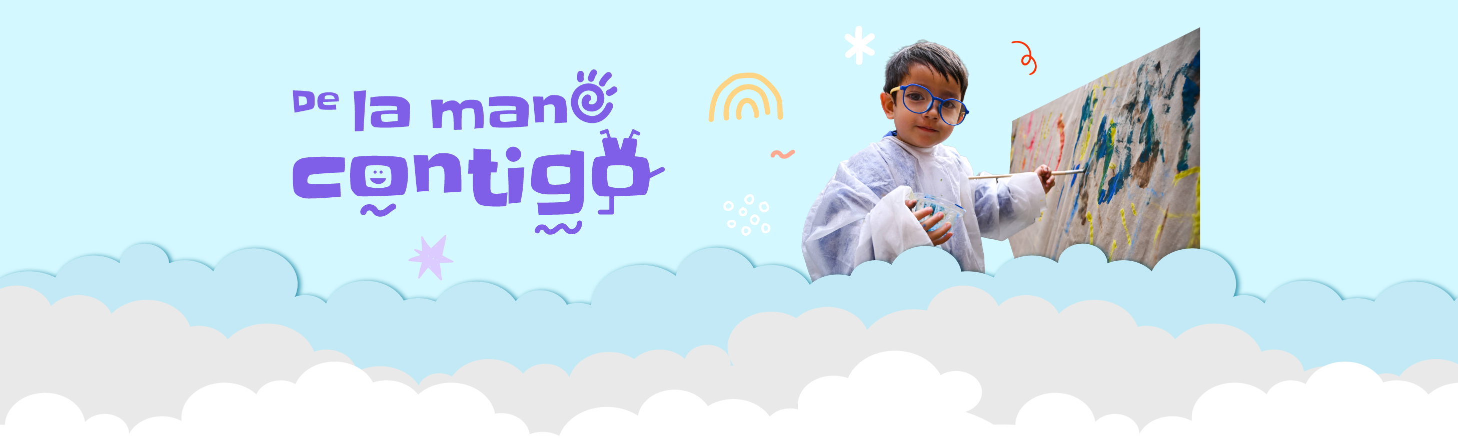 De la mano contigo — banner principal