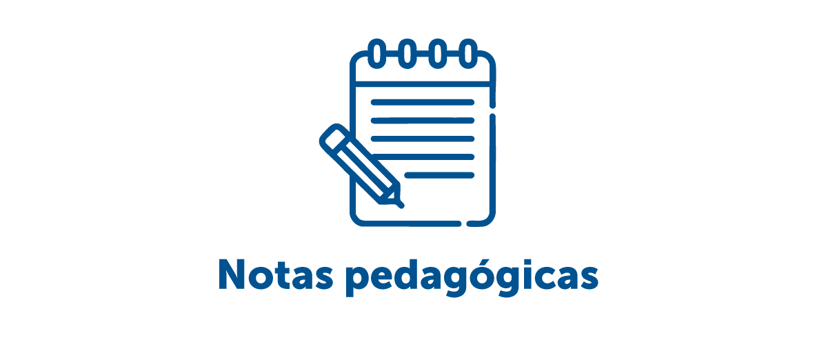 Notas pedagógicas