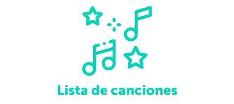 Icono lista de canciones
